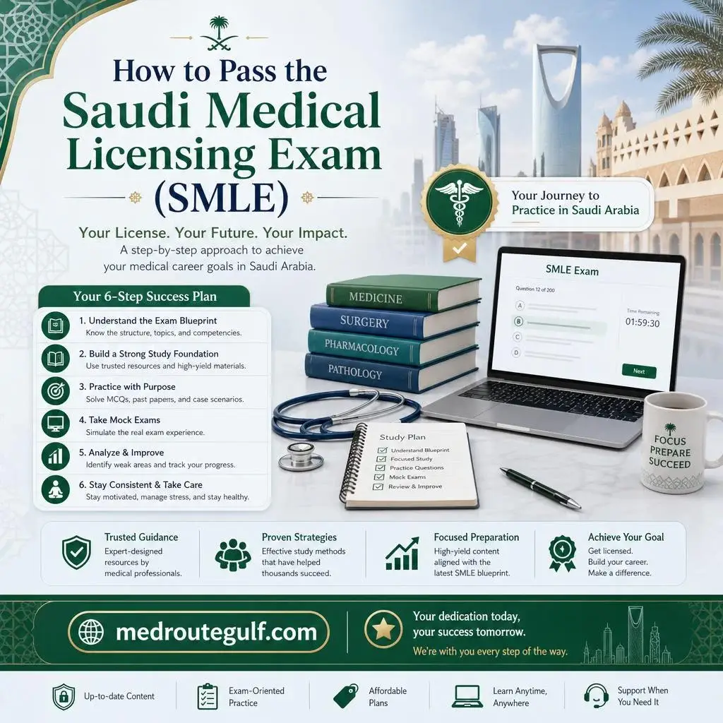 SMLE GP Syllabus, SMLE EXAM preparation, SAUDI MEDICAL LICENSING EXAM FOR gp 