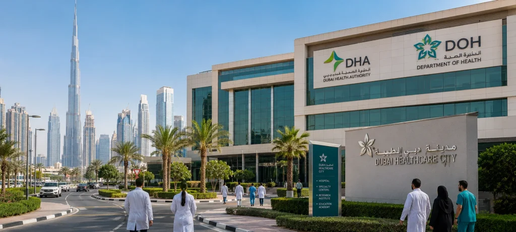 DHA and DOH anesthesia license requirements UAE