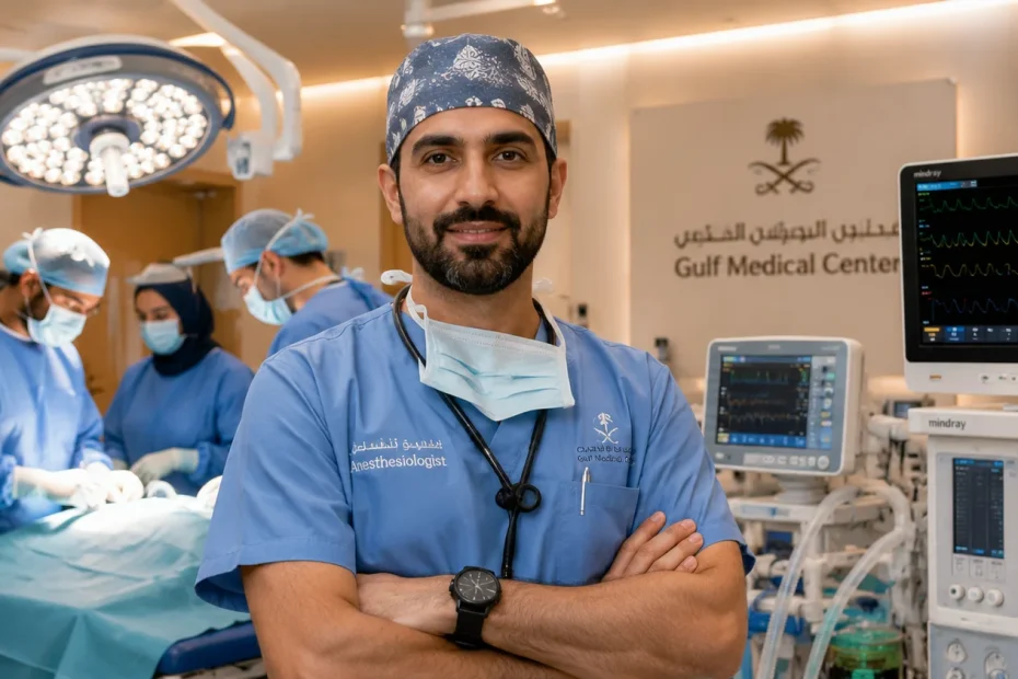 GCC anesthesia license requirements for anesthesiologists working in Gulf countries