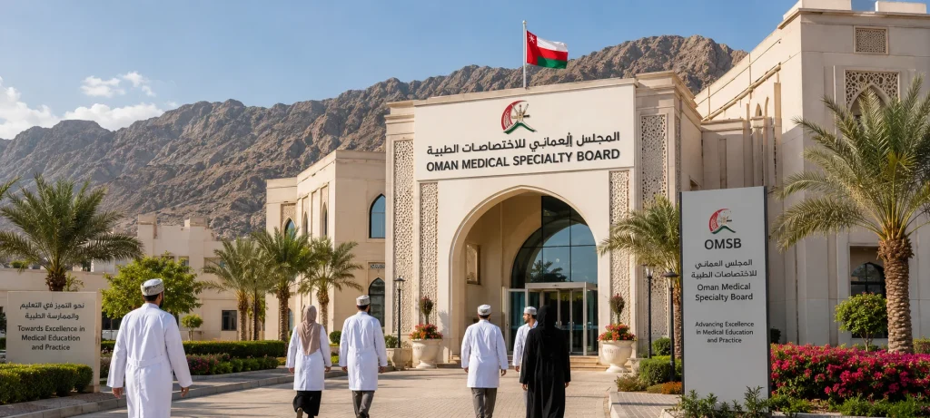 OMSB anesthesia license requirements Oman