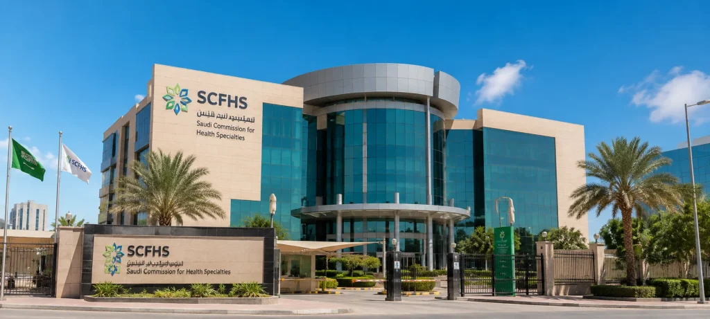 SCFHS anesthesia license requirements Saudi Arabia Mumaris Plus portal
